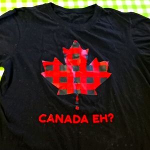 Canada Eh Black large shirt